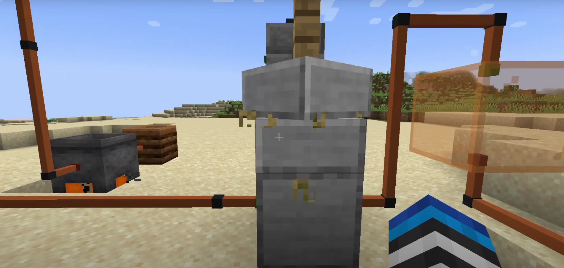 Using the hydraulic grindstone turner